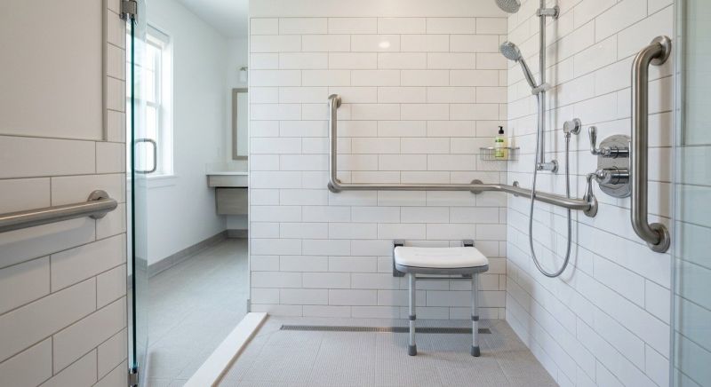 Elderly Shower Installation detail